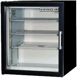 Beverage Air Glass Door Counter Top Freezer Merchandiser  CTF96-1-B