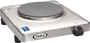 Cadco KR-S2 Countertop Hot Plate